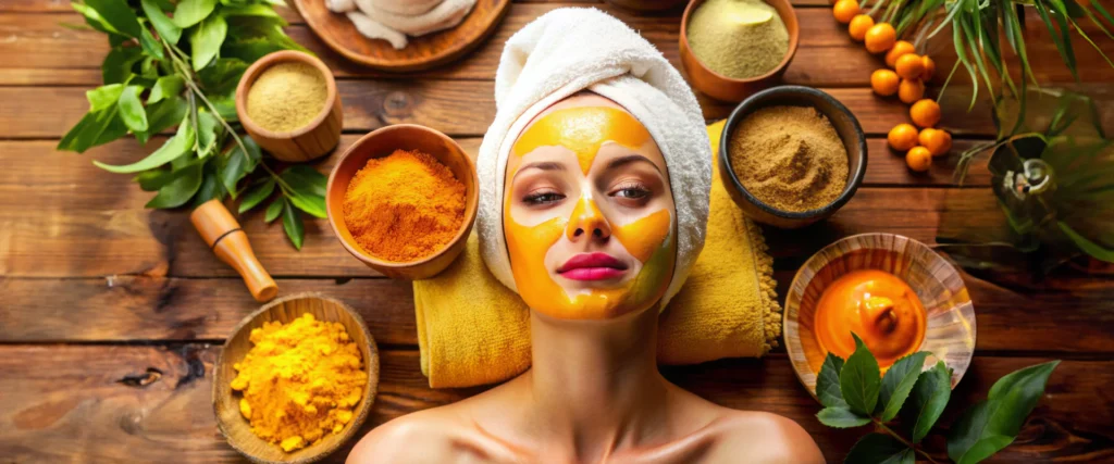 1. "Natural remedies for glowing skin at home"