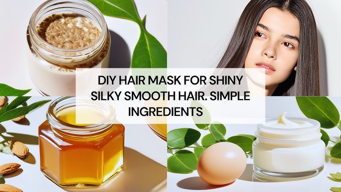 Top 15 DIY Hair Masks for Healthy & Shiny Hair